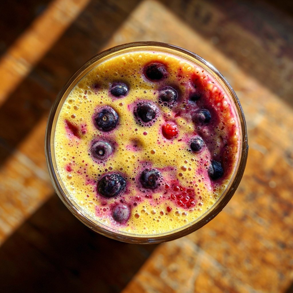 Bright Berry Banana Smoothie