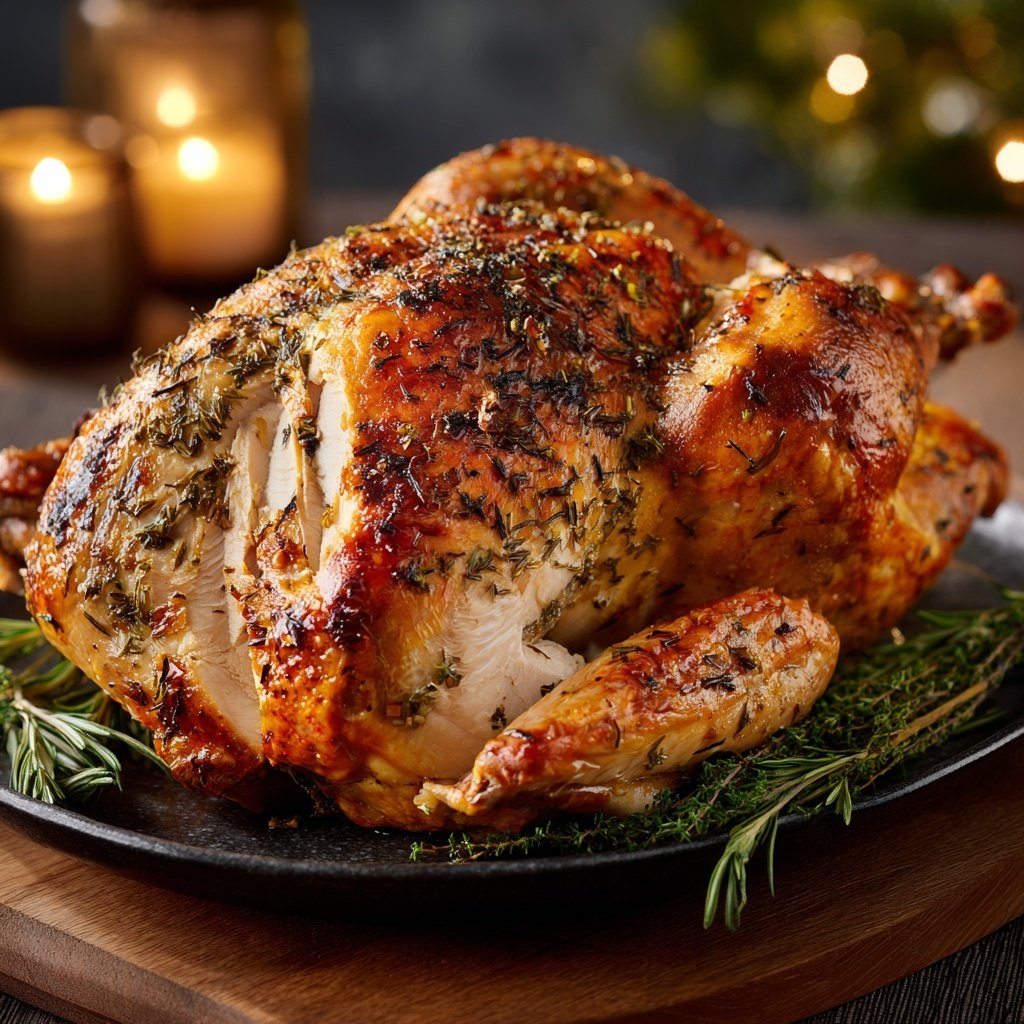 Festive Herb Roast Turkey