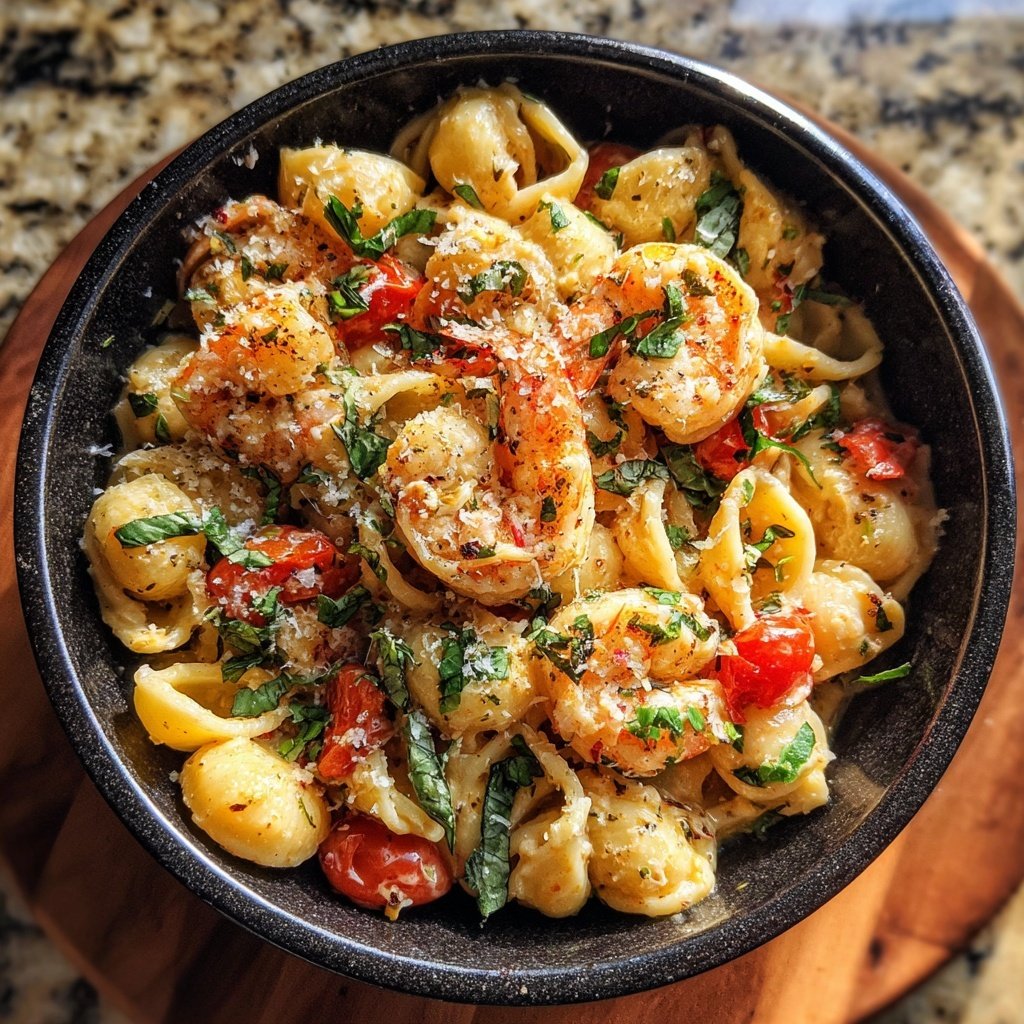 Easy One-Pot Shrimp Pasta