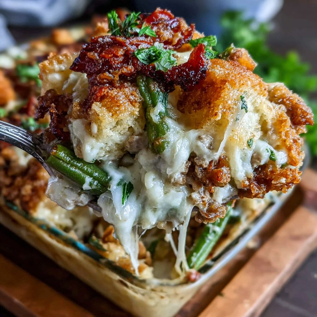 Turkey Vegetable Casserole Delight