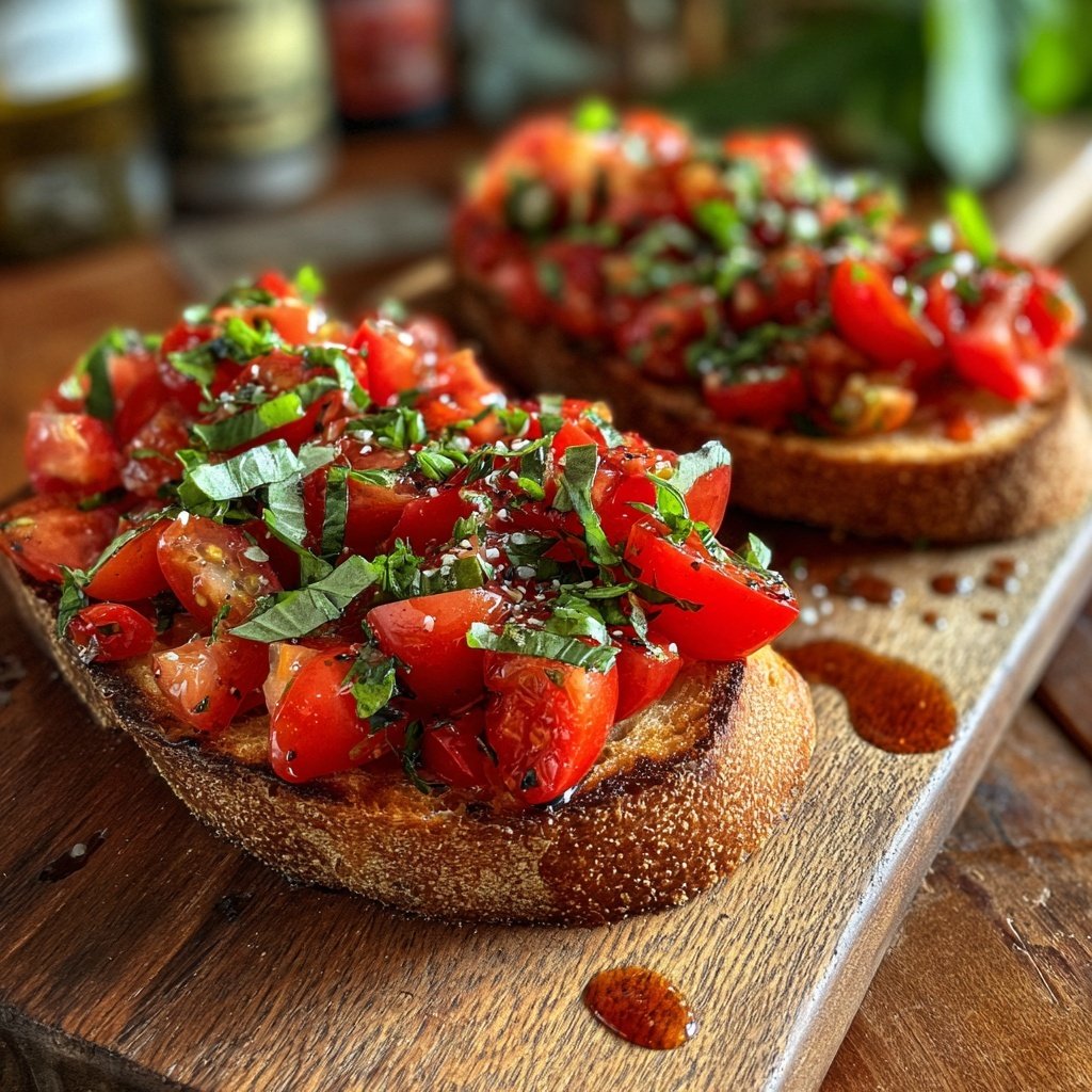 Herbed Tomato Bruschetta