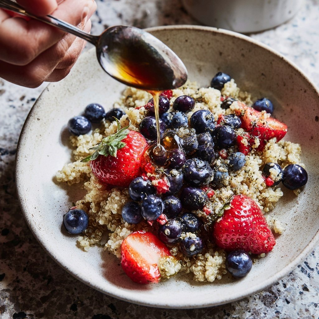 Morning Berry Quinoa Bowl
