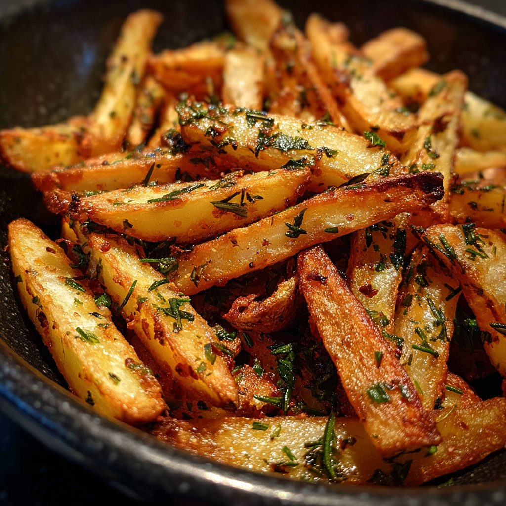 Herbed Airfryer Potato Fries